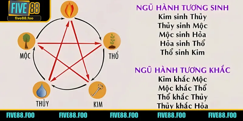 Đề tài về 49 đánh giá dựa trên thuyết ngũ hành