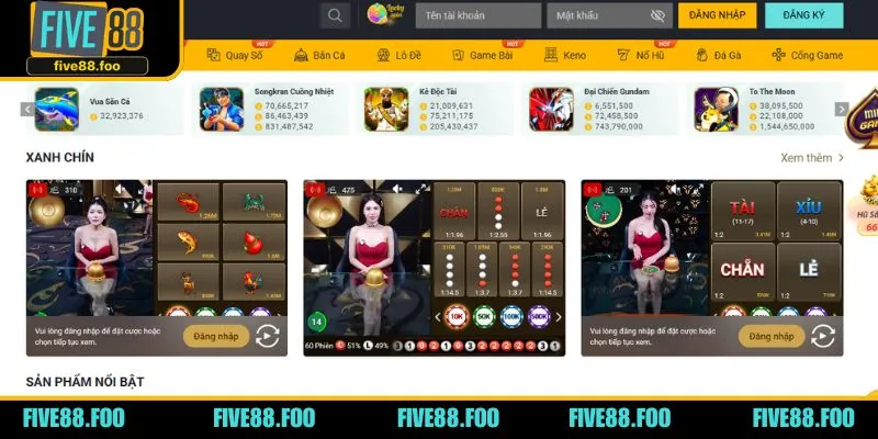 Một vài tựa game hấp dẫn nên trải nghiệm khi lựa chọn đánh bạc trực tuyến